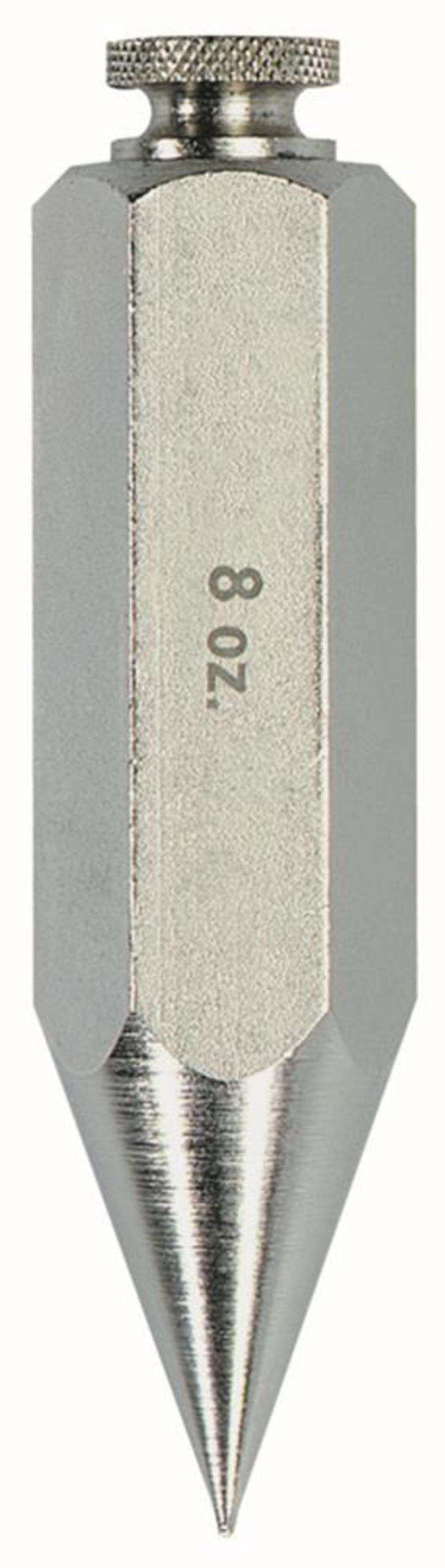 Irwin 8 Oz. Hexagon Plumb Bob - Flockneti