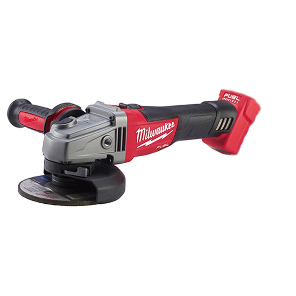 Milwaukee M18 FUEL 4-1/2 In. / 5 In. Grinder Slide Switch Lock-On Bare - Flockneti