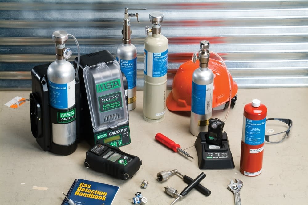 MSA Safety Works Calibration Gas Cylinder - Flockneti
