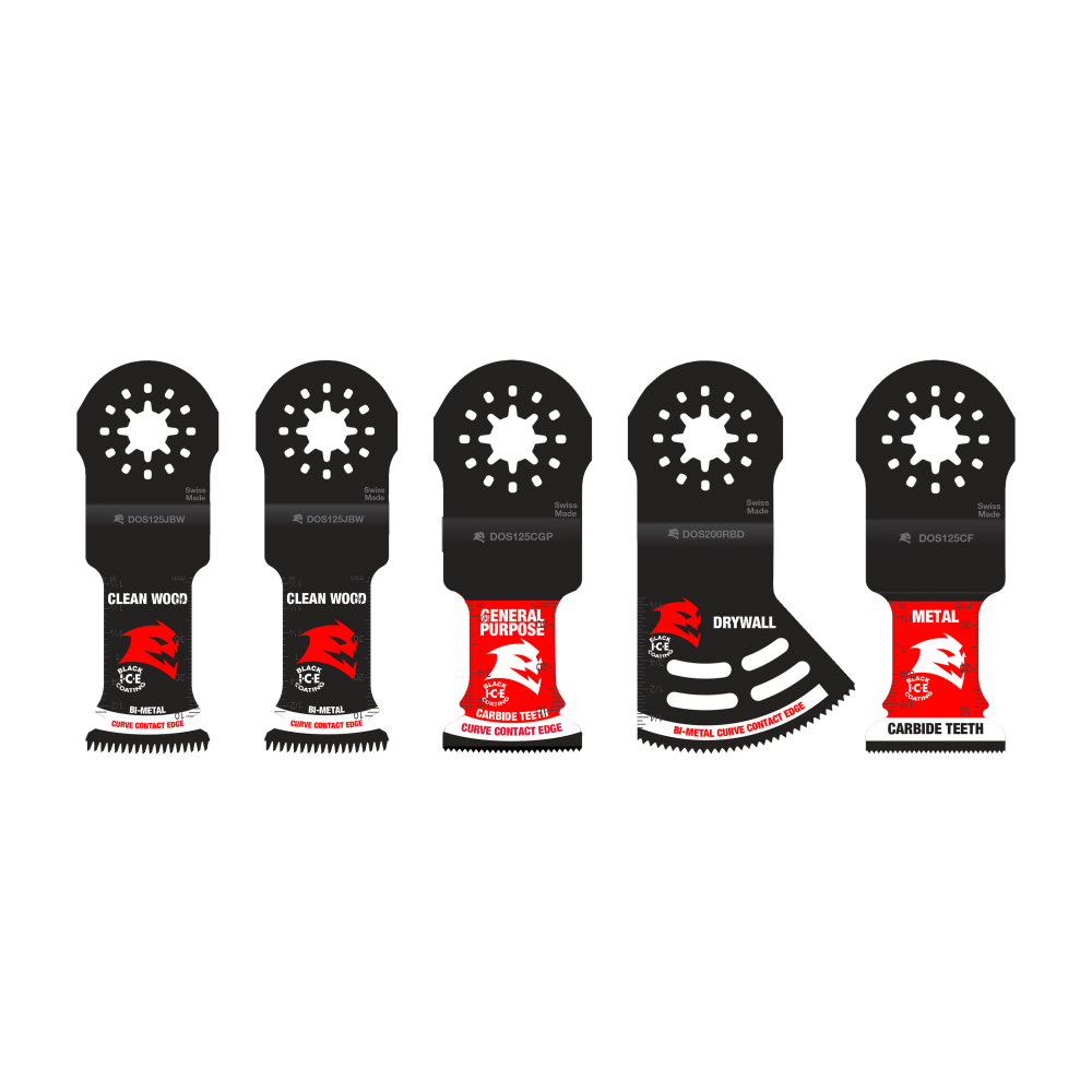 Diablo Tools 5 pc Starlock General Purpose Osc. Blade Set - Flockneti