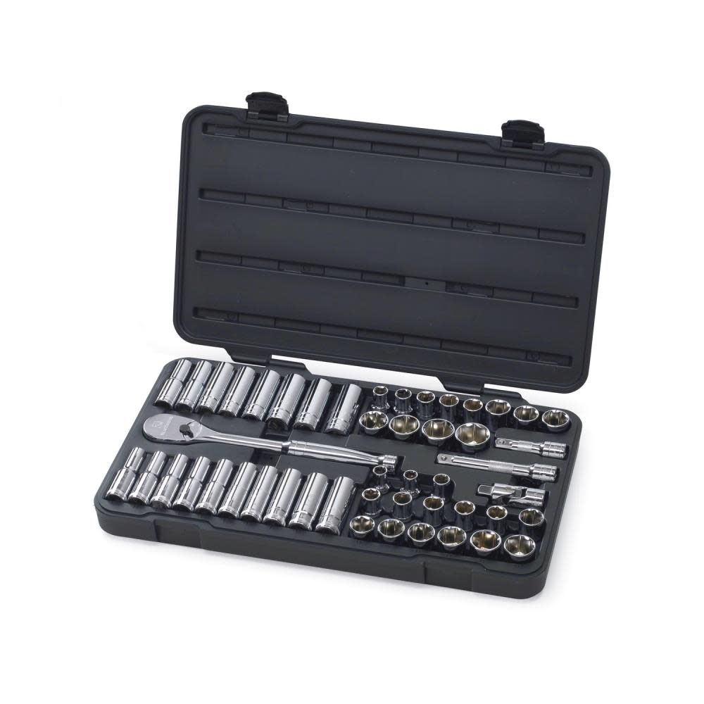 GEARWRENCH Mechanics SAE/Metric Tool Set 49pc - Flockneti