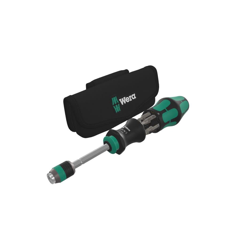 Wera Tools 7pc Kraftform Kompakt 20 Compact Tools with Pouch - Flockneti