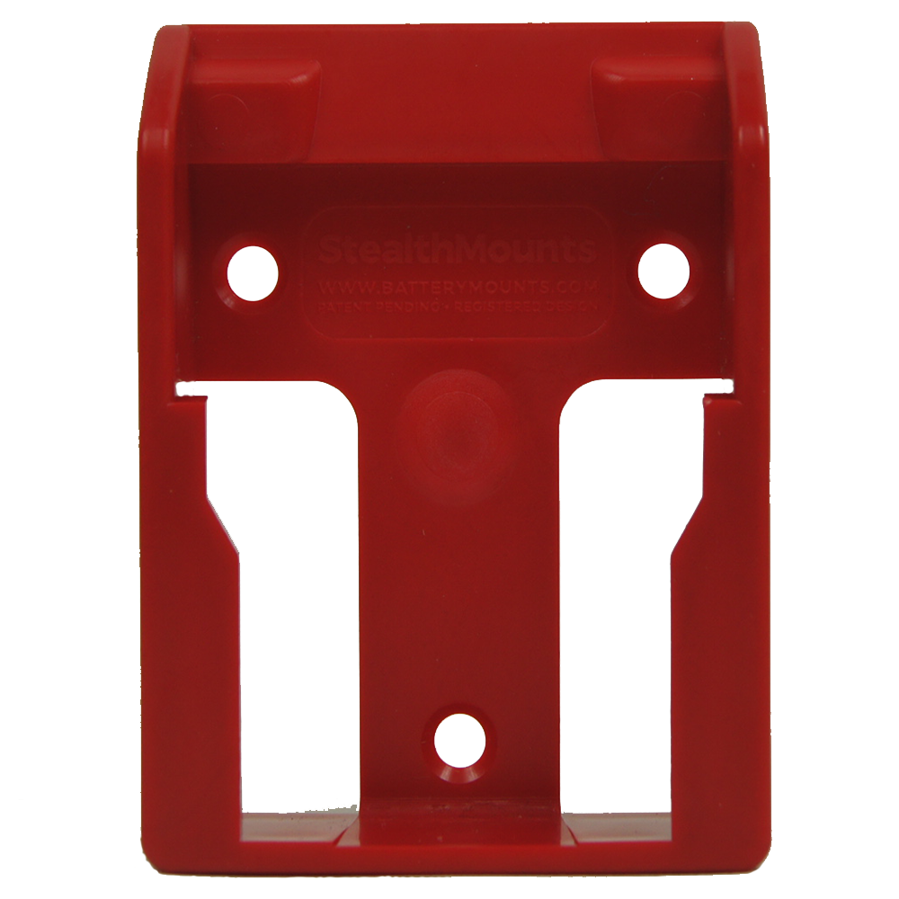Stealthmounts Battery Mount DEWALT XR 20V 60V Red 6pk - Flockneti