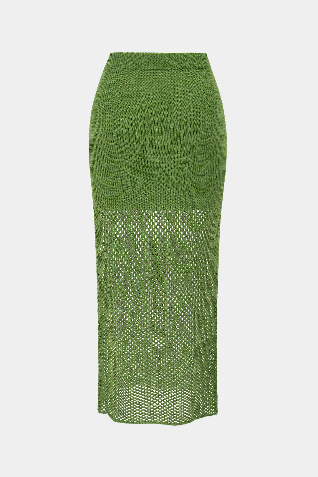 Knit Hollow Out Skirt - Flockneti
