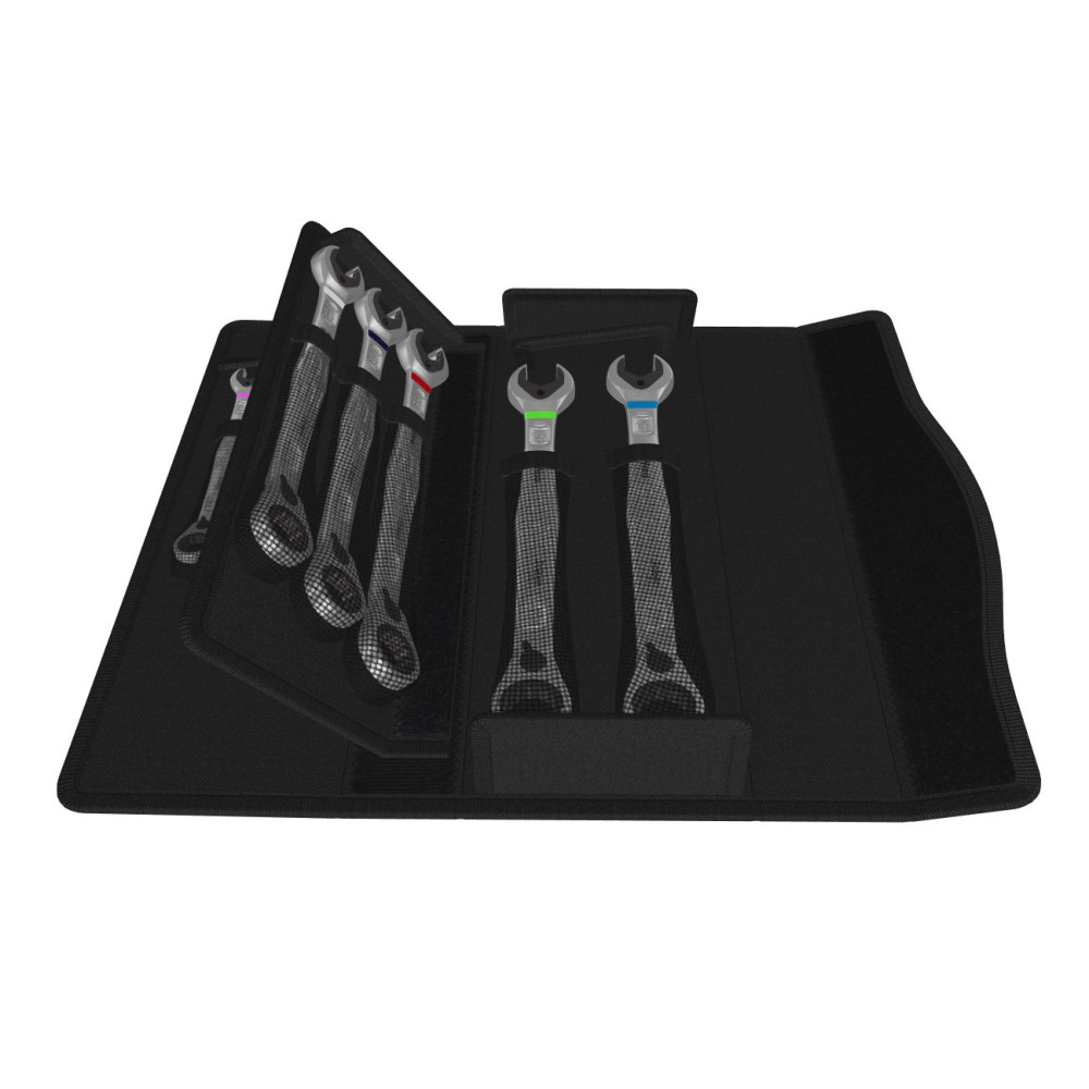 Wera Tools 6001 Joker Switch 11 Metric 1 Combination Ratchet Wrench Set - Flockneti
