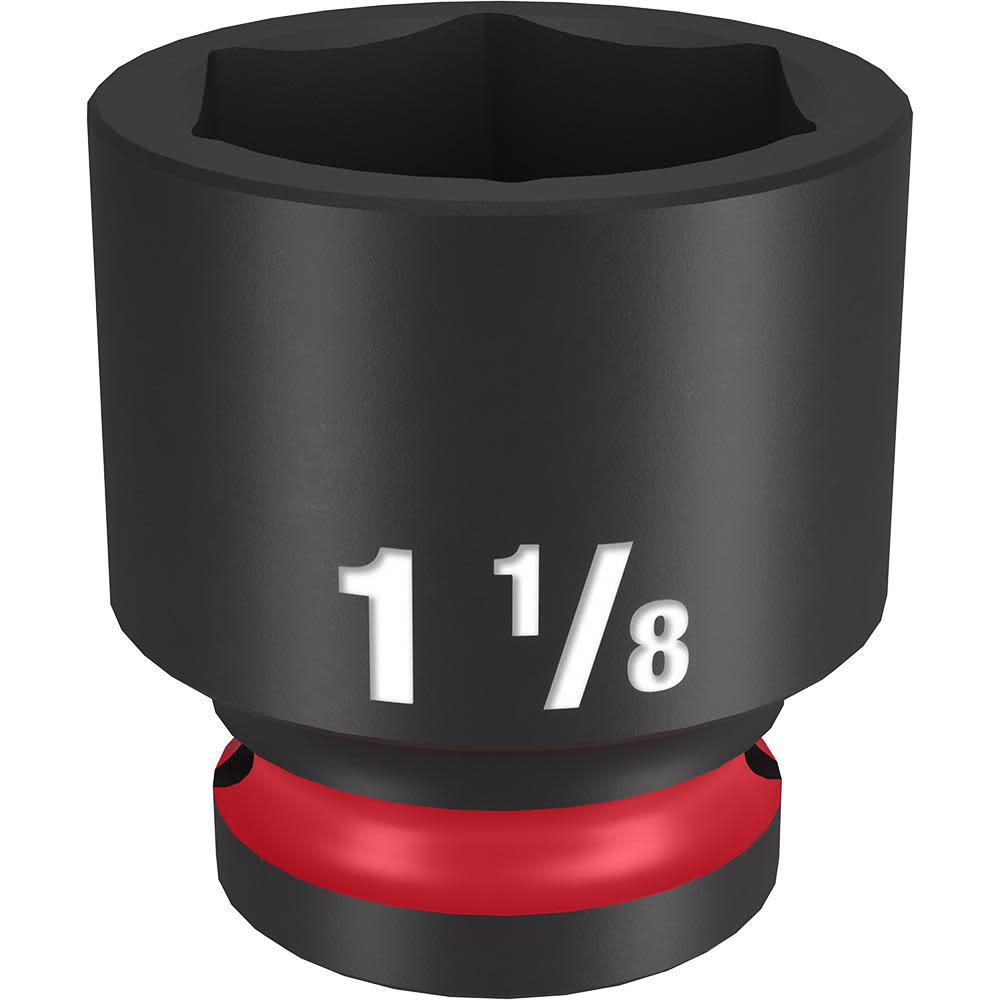 Milwaukee Impact Socket 1/2″ Drive 1 1/8″ Standard 6 Point - Flockneti