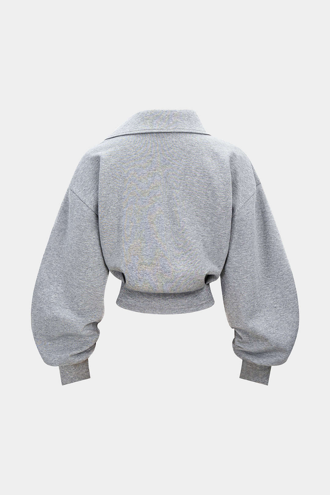 Asymmetrical Waist-Cinching Sweatshirt - Flockneti