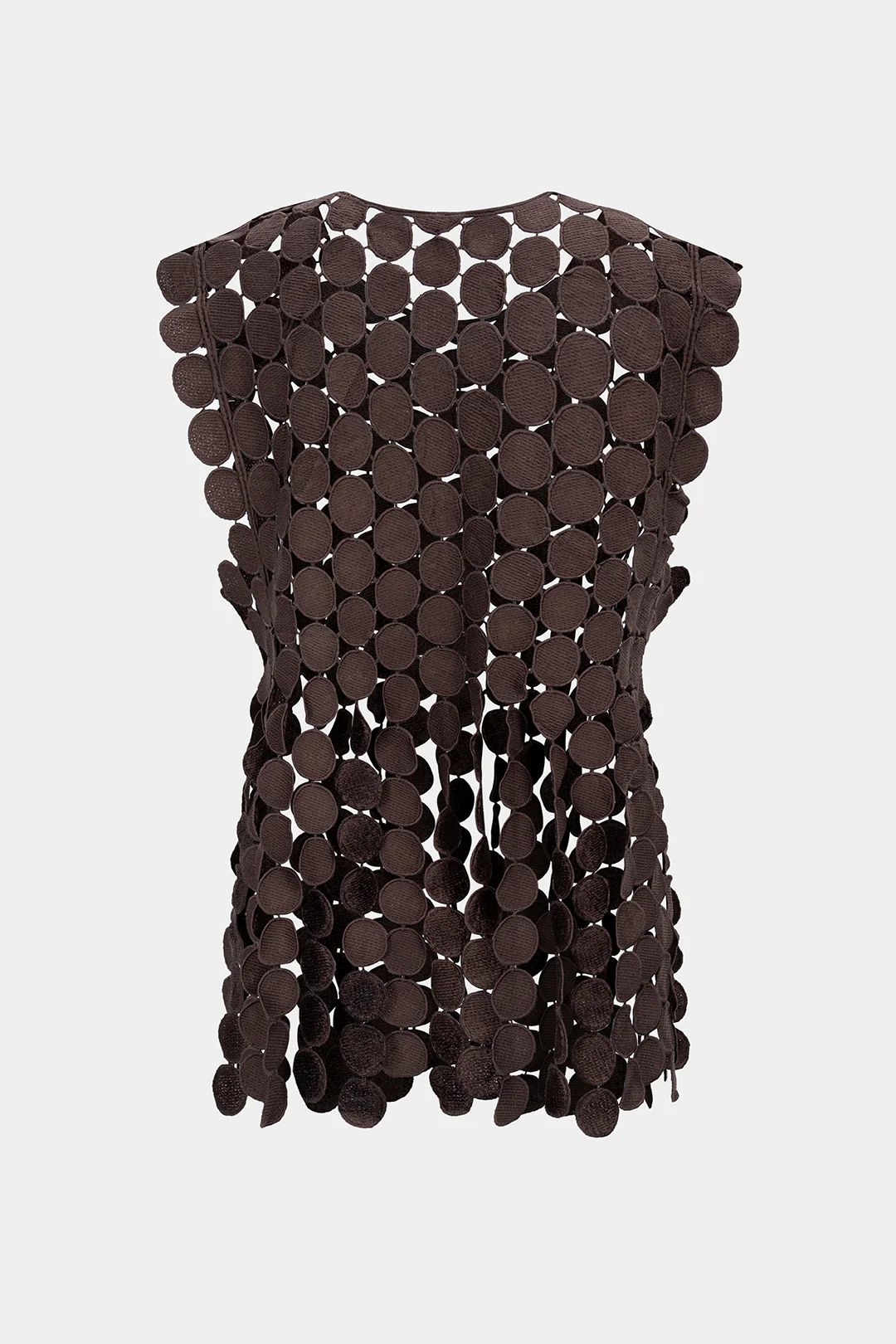 Cut Out Round Neck Tank Top - Flockneti