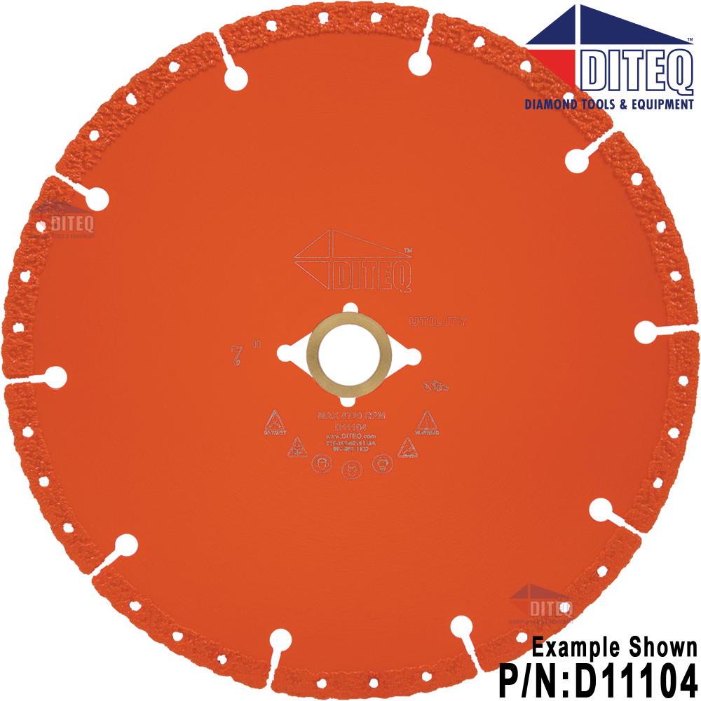 Diteq 7″ D-23 Rescue Blades - Flockneti