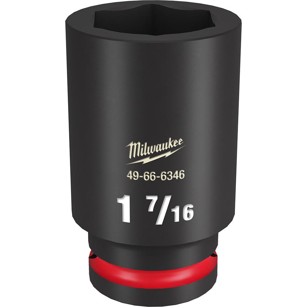 Milwaukee Impact Socket 3/4″ Drive 1 7/16″ Deep 6 Point - Flockneti