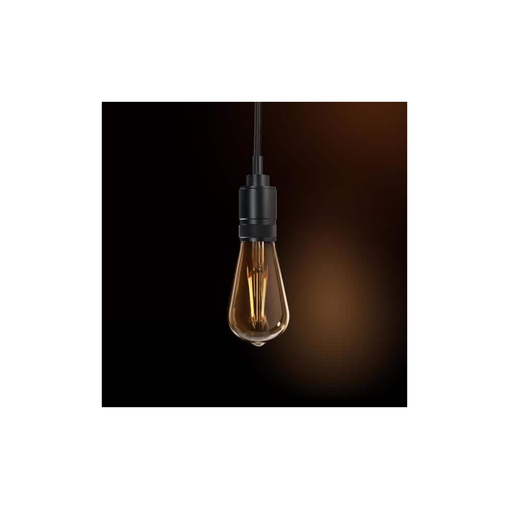 Feit Electric 60W Industrial 1 Light Socket Pendant Light Fixture - Flockneti