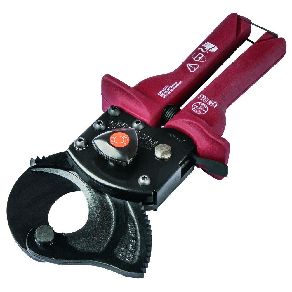 Klein Tools Compact Ratcheting Cable Cutter - Flockneti