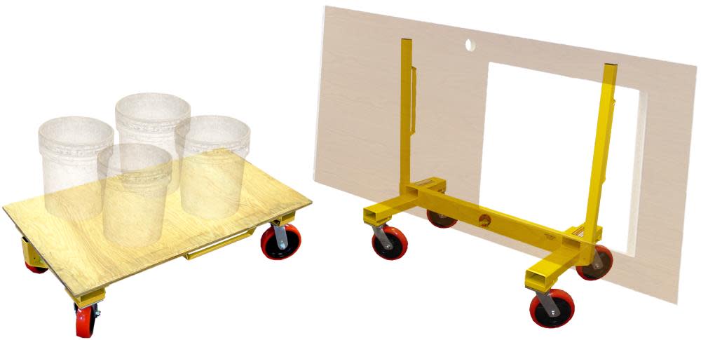 Telpro 4000 Lb. Capacity Drywall/Material Cart - Flockneti