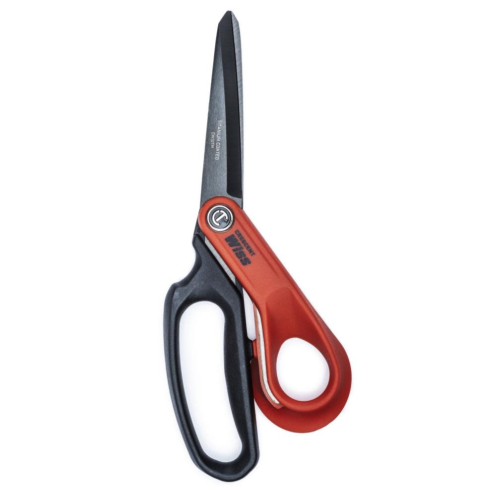 Crescent Wiss 10″ Tradesman Shears Heavy Duty Titanium Coated - Flockneti
