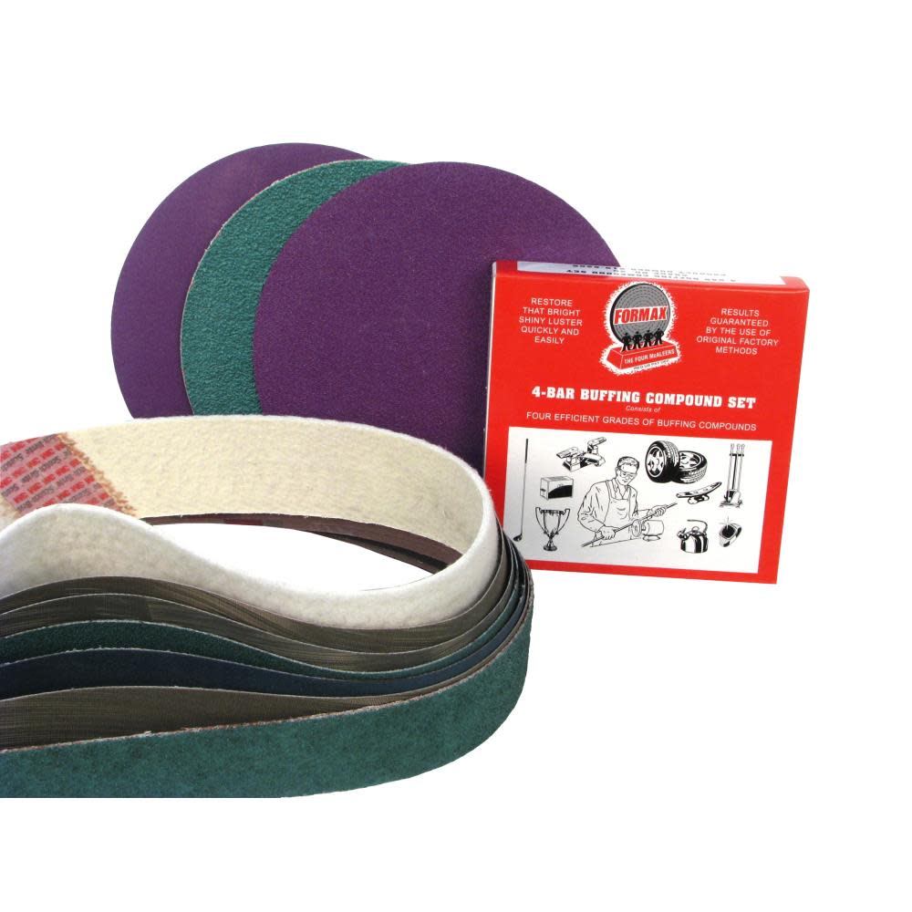 JET Metalworking Belt and Disc Starter Kit - Flockneti