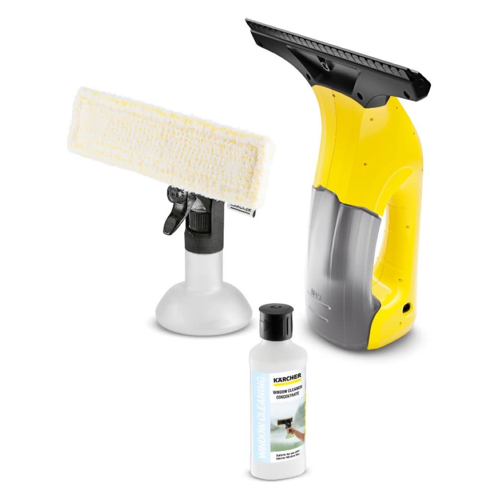 Karcher WV1 Plus Window Cleaner Cordless with Spray Bottle - Flockneti