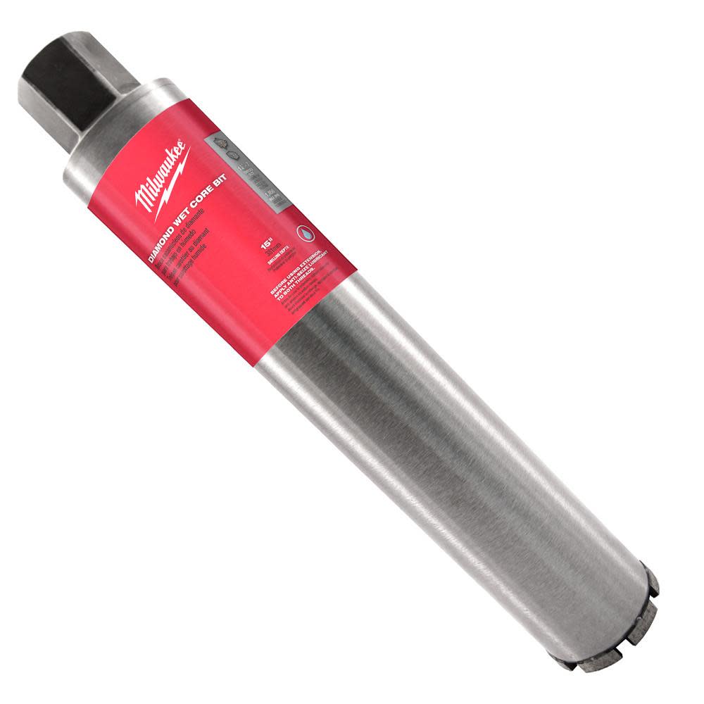 Milwaukee 6 in. Diamond Wet Core Bit - Flockneti
