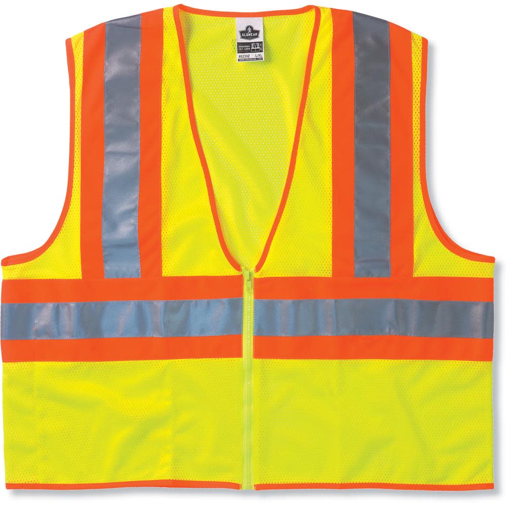 Ergodyne GloWear 8229Z Two-Tone Class 2 Hi-Vis Economy Vest – S/M - Flockneti