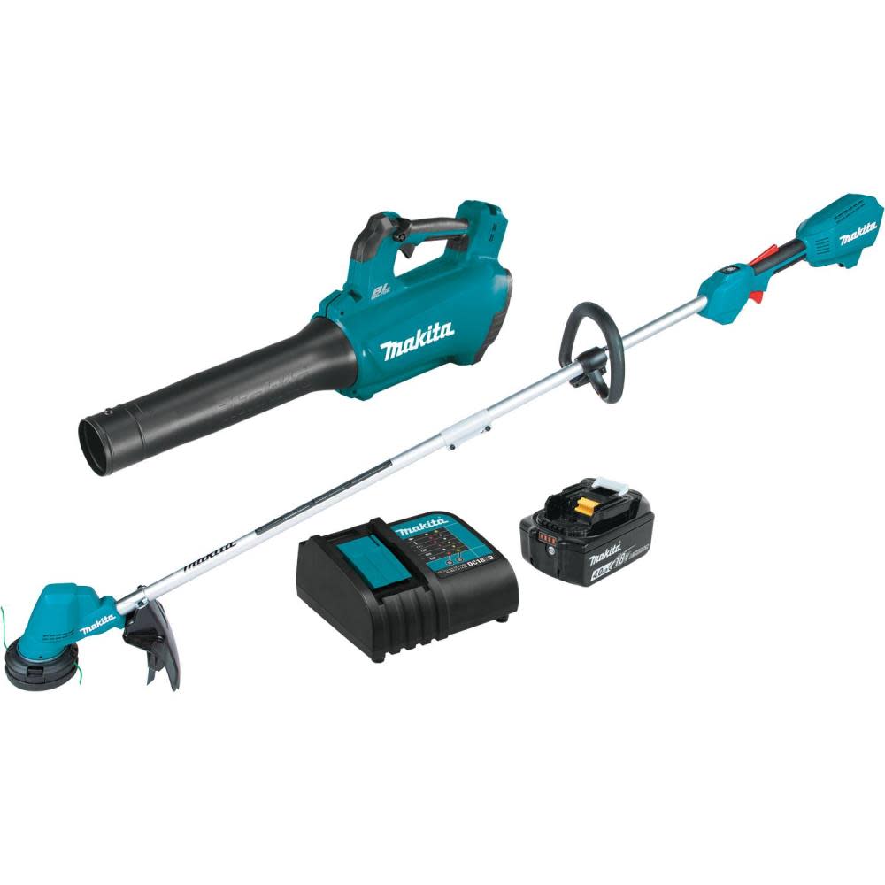 Makita 18V LXT Lithium-Ion Brushless Cordless 2 Piece Combo Kit 4.0Ah - Flockneti