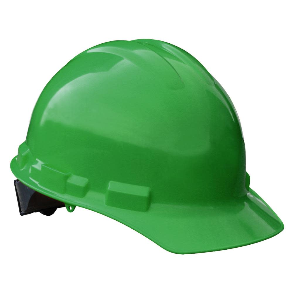 Radians Hard Hat Granite Cap Style 6 Point Ratchet Green - Flockneti