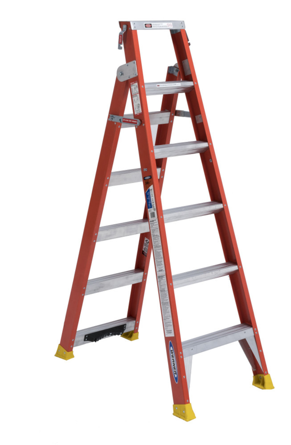 Werner 6Ft Fiberglass Type 1A Dual Purpose Ladder - Flockneti
