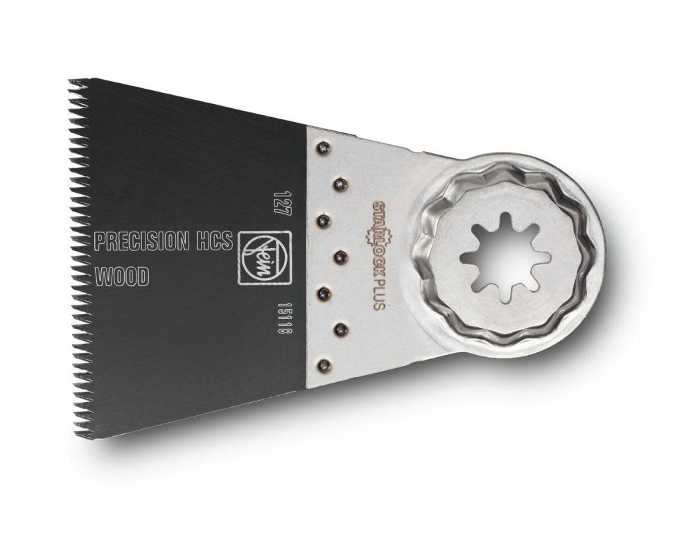 Fein StarlockPlus E-Cut 127 Precision Saw Blade for All Wood Materials Plasterboard and Soft Plastics - Flockneti