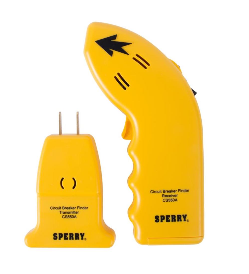 Gardner Bender Sperry Instruments CS550A Circuit Breaker Finder Identifies Correct Circuit or Fuse Audible/Visual Alert 120V AC 50 to 60Hz - Flockneti