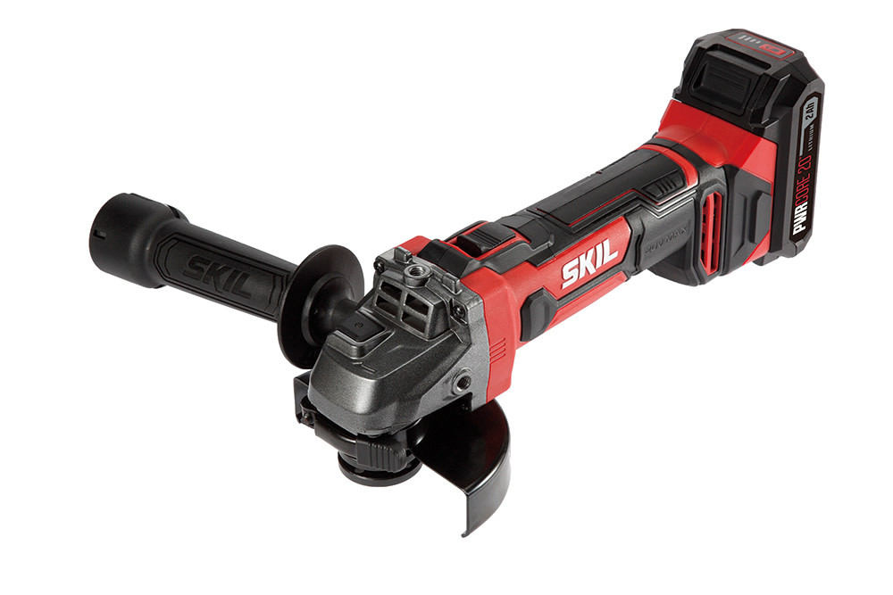 SKIL 20V 4-1/2” ANGLE GRINDER KIT WITH PWRCORE 20 2.0AH LITHIUM BATTERY - Flockneti
