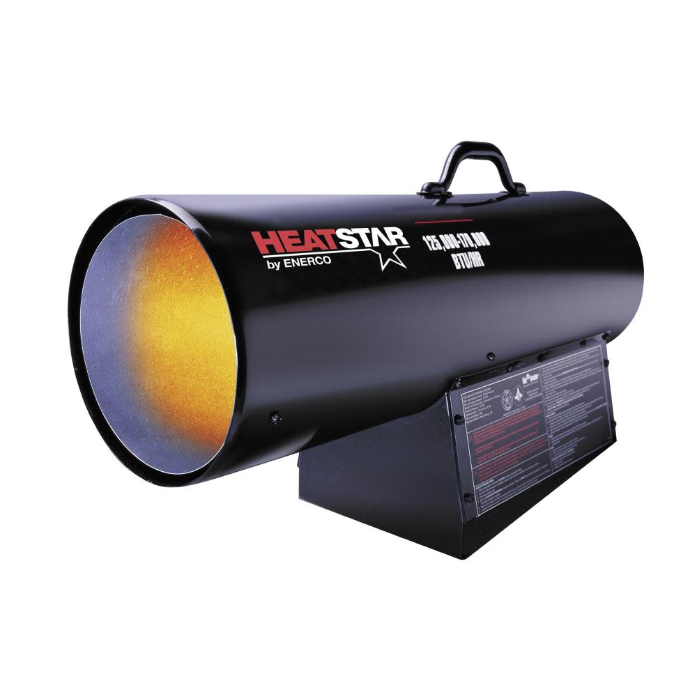 Heatstar HS170FAVT 170000 BTU Portable Forced Air LP Heater - Flockneti