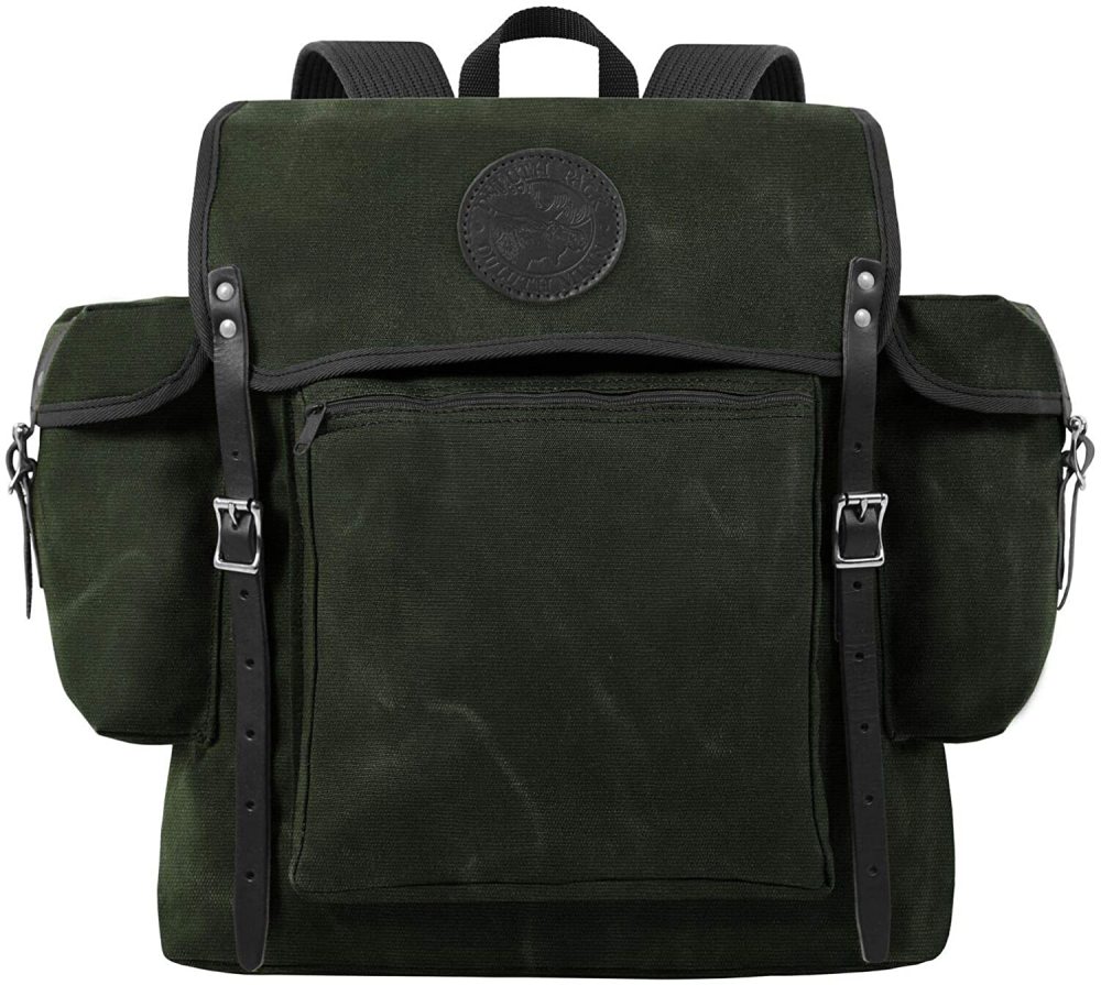 Duluth Pack 32 Liter Capacity Olive Drab Box Style Quiet Rambler Pack - Flockneti