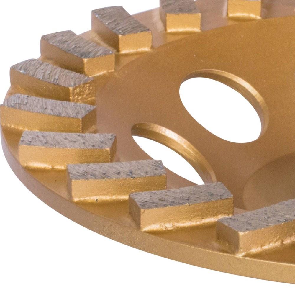 Makita 7 in. Turbo 24 Segment Diamond Cup Wheel Anti-Vibration - Flockneti