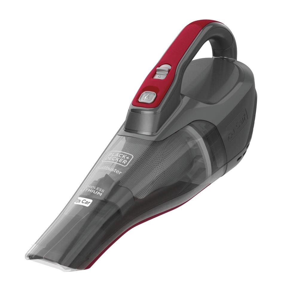 Black and Decker DUSTBUSTER Handheld Vacuum for Car Cordless Gray - Flockneti