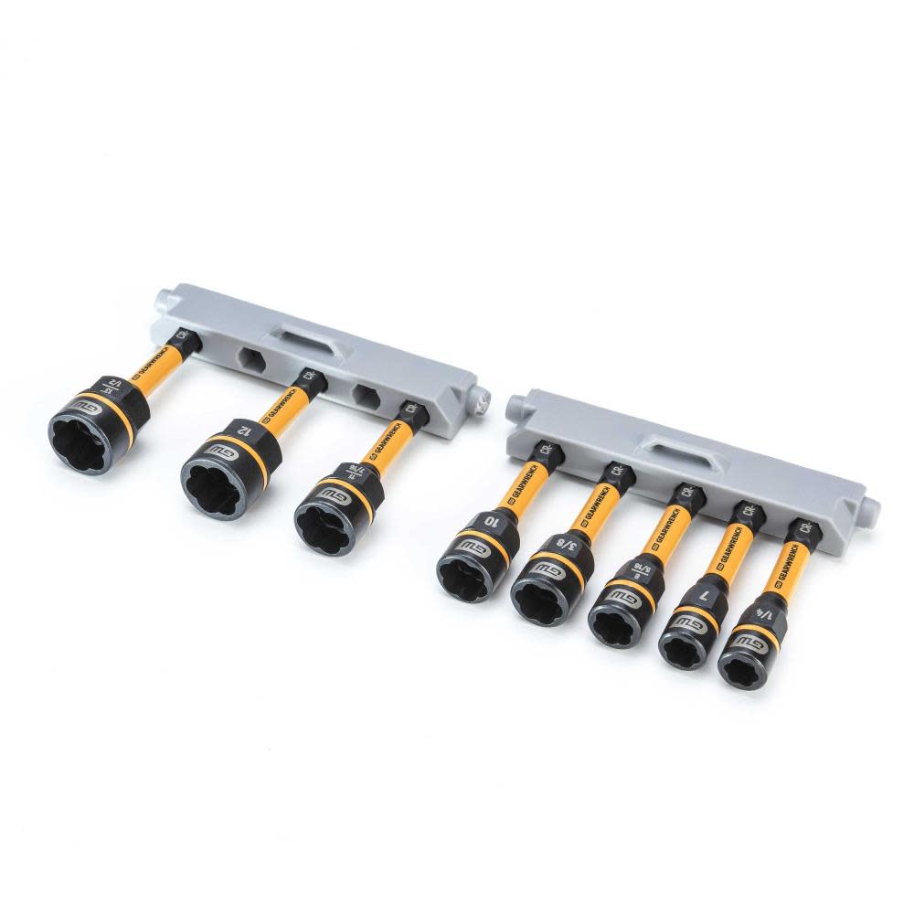 GEARWRENCH Bolt Biter Nut Extractor & Driver Set 8pc - Flockneti