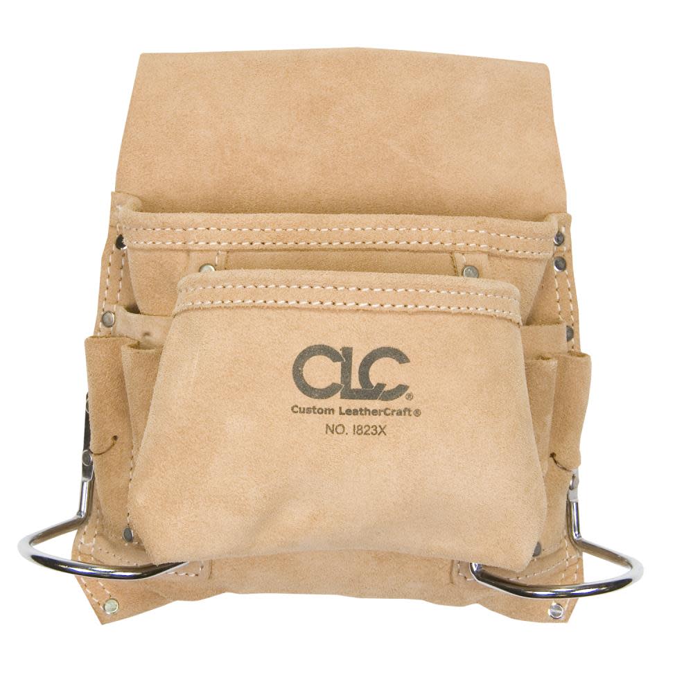 CLC 8 Pocket Carpenter’s Nail & Tool Bag - Flockneti
