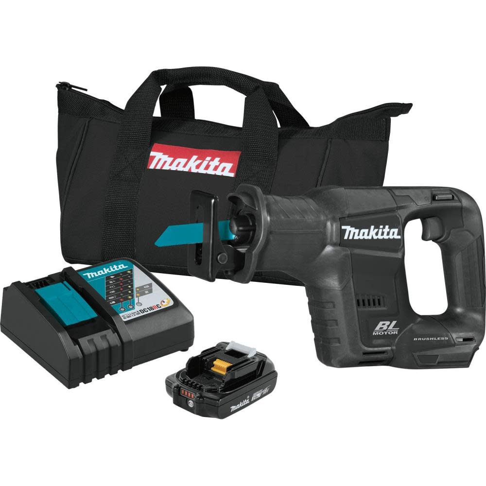 Makita 18V LXT Sub Compact Reciprocating Saw Kit - Flockneti