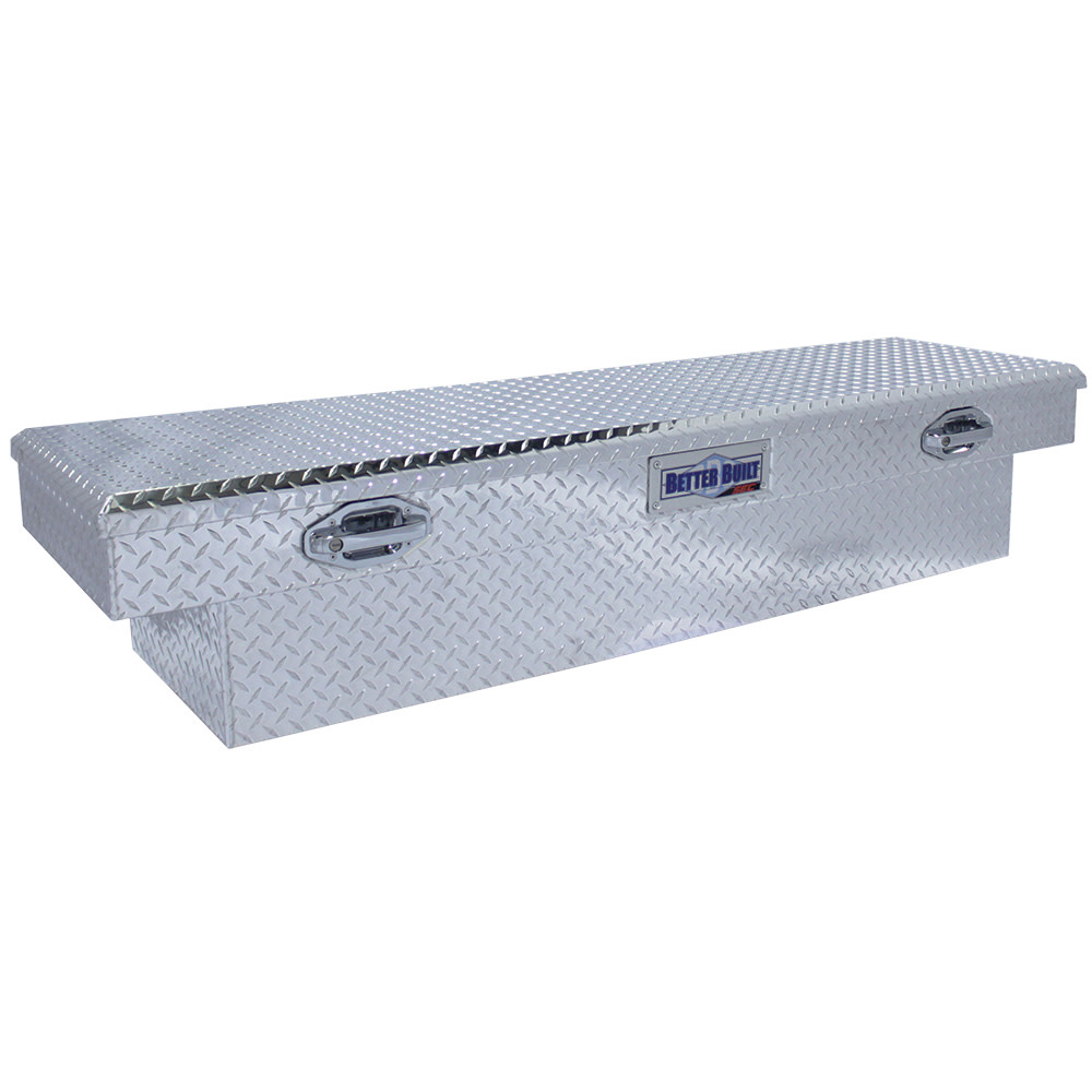 Better Built 51″ SEC Saddle Truck Tool Box BRITE ALUMINUM - Flockneti