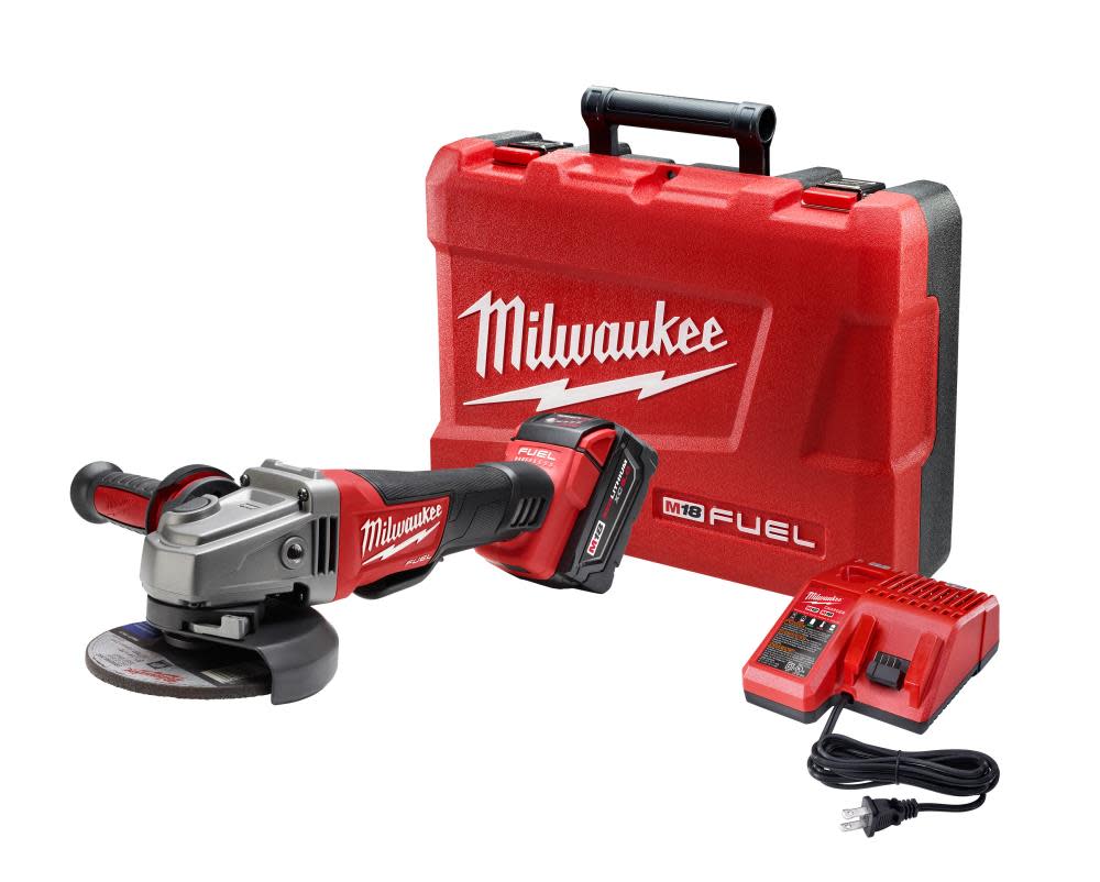 Milwaukee M18 FUEL 4-1/2 In. / 5 In. Grinder Paddle Switch No-Lock Kit - Flockneti