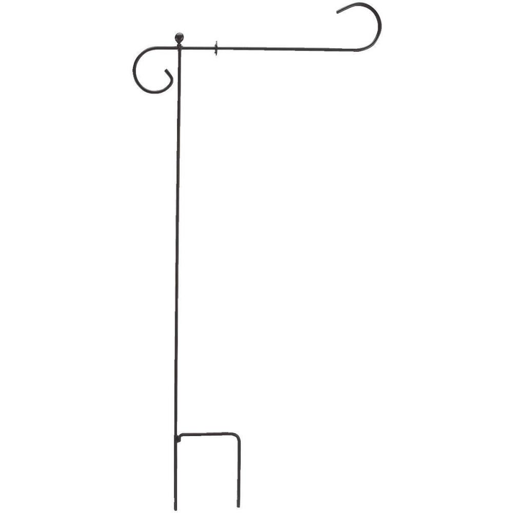 Valley Forge Flag 40 In. Length Black Painted Steel Garden Flag Holder - Flockneti