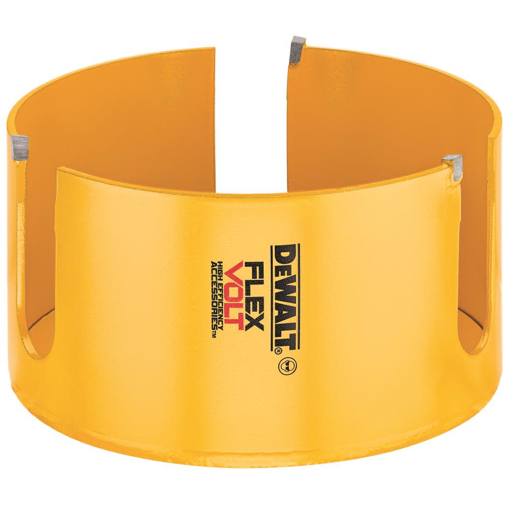 DEWALT FLEXVOLT 4-5/8 In. Carbide Wood Hole Saw - Flockneti
