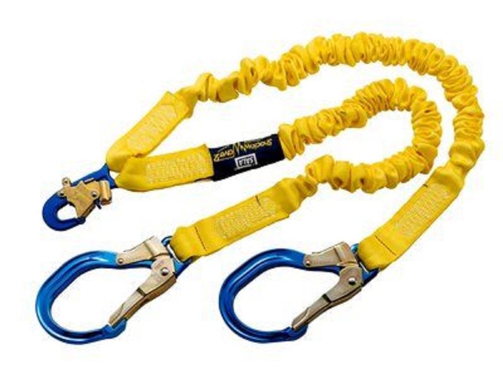 DBI Sala ShockWave 2 6 Ft. 100% Tie-Off Shock Absorbing Lanyard - Flockneti