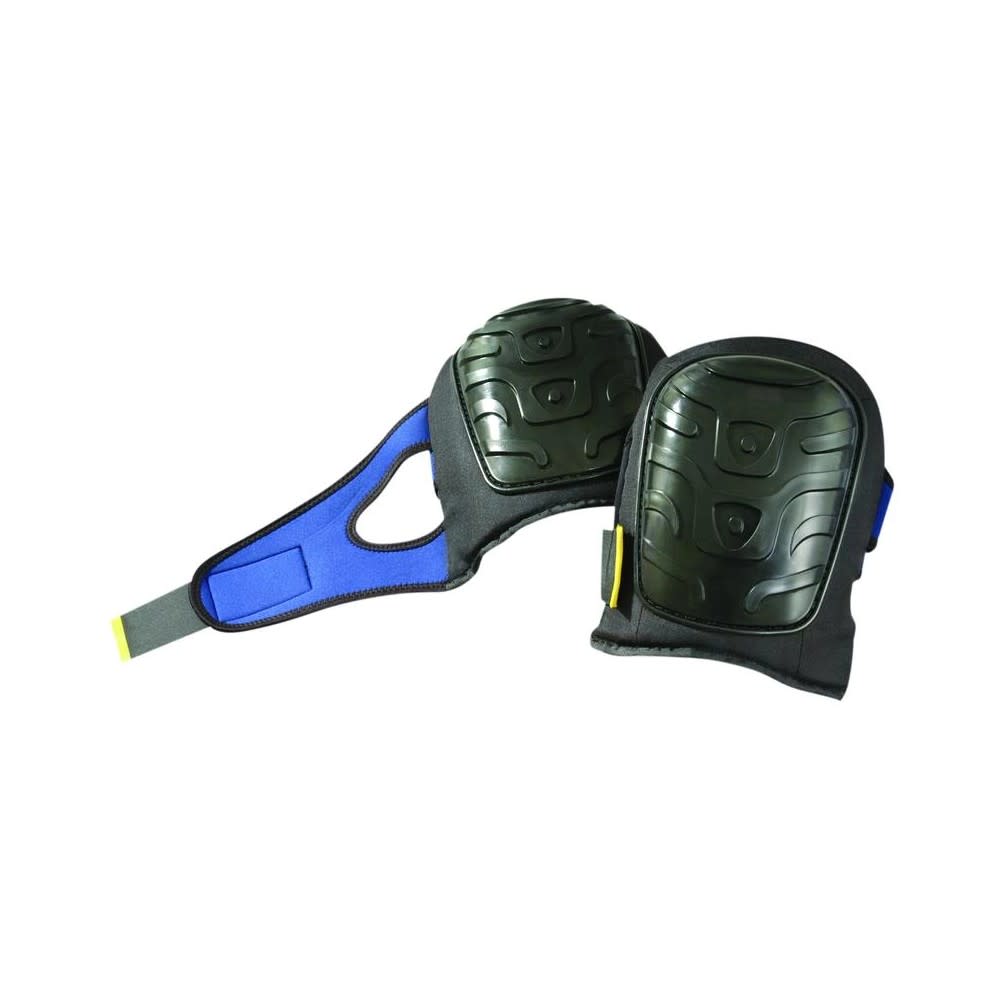 Occunomix Gel Knee Pad Premium Flat Cap with Black Hard PE Cap - Flockneti