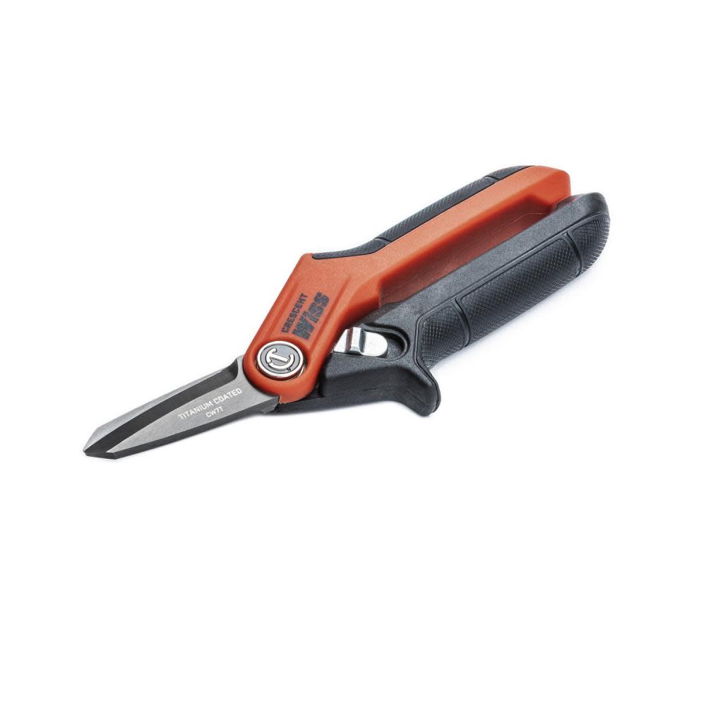 Crescent Wiss 7-1/2″ Tradesman Utility Shears Titanium Coated - Flockneti