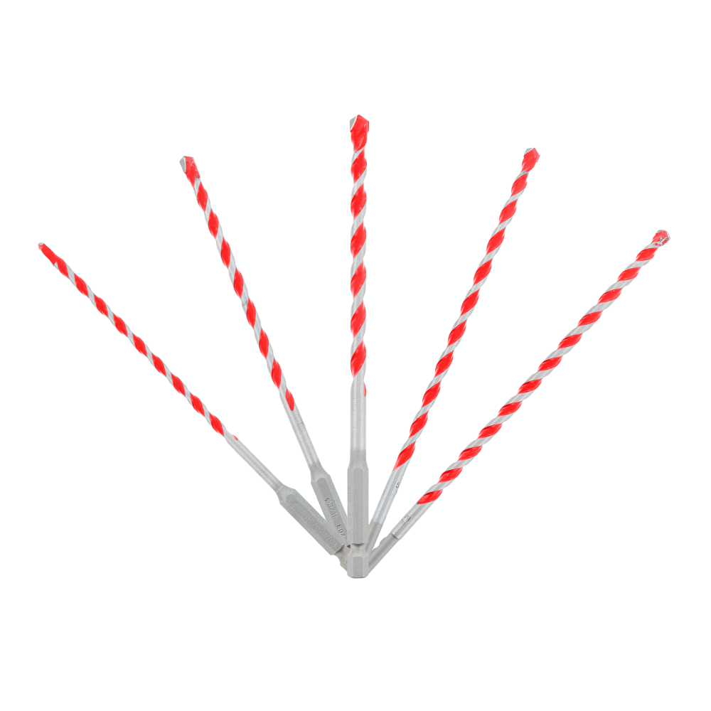 Diablo Tools 5 piece SPEEDemon Red Granite Carbide-Tip Hammer Drill Bit Set - Flockneti