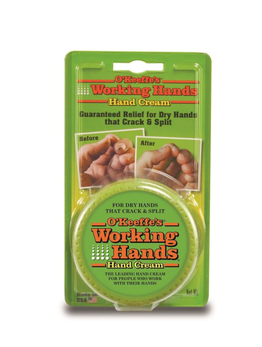 O’Keeffe’s Working Hands 3.4 Oz Jar Carded - Flockneti