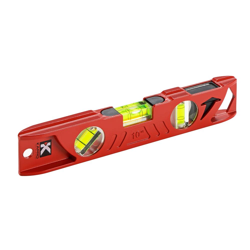 Kapro 10″ Cast Toolbox Level with Plumb Site Magnetic - Flockneti