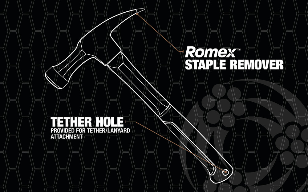 Southwire Electrician Hammer 18oz - Flockneti