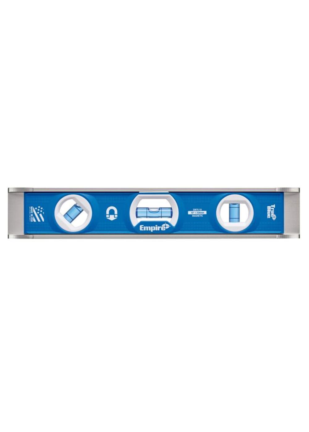 Empire Level 10″ True Blue Rare Earth Magnetic Torpedo Level - Flockneti