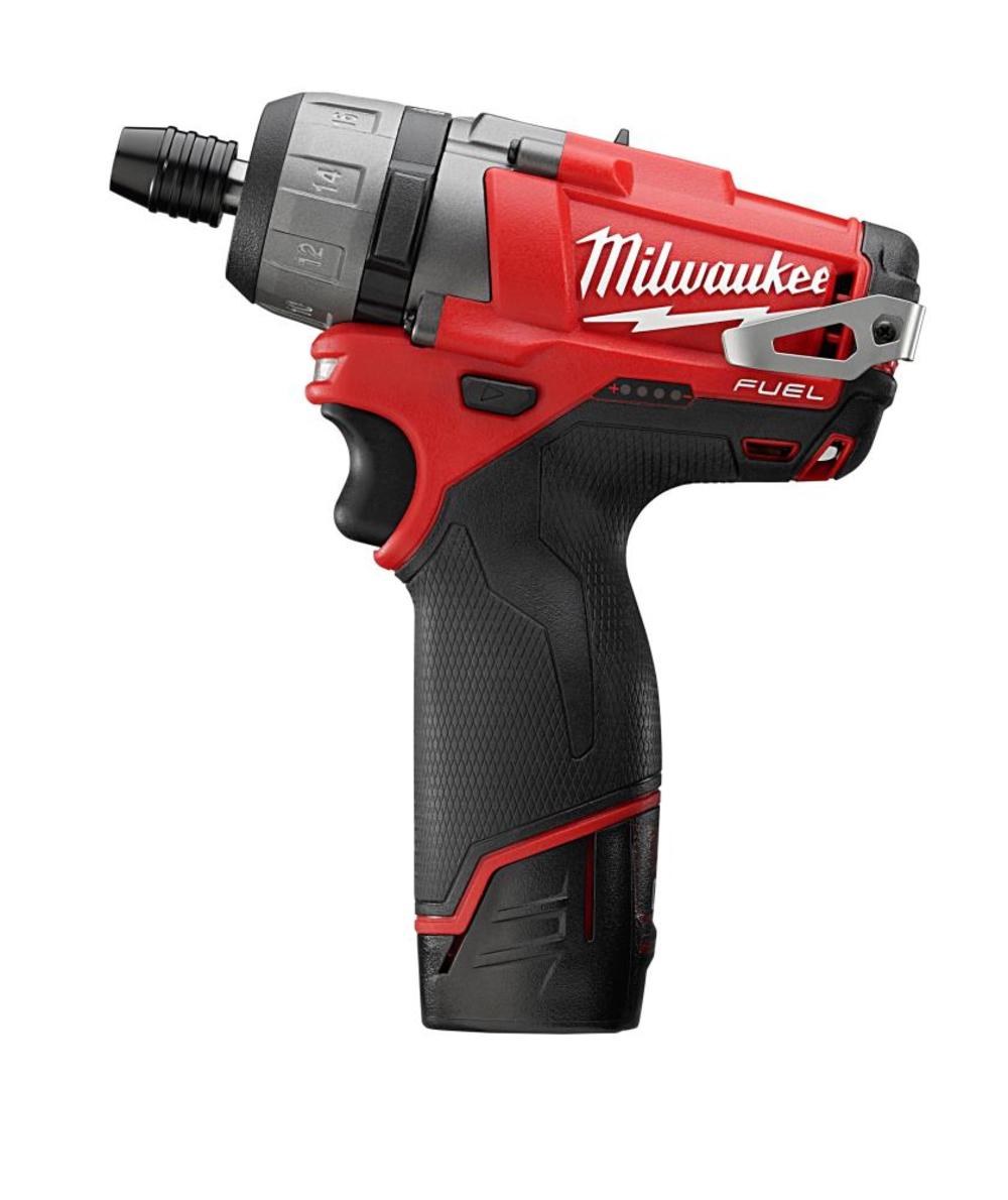 Milwaukee M12 FUEL 2SPD Screwdriver Kit - Flockneti