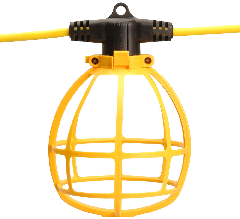 Southwire Incandescent String Light Plastic Bulb Guard 150 Watt 100′ - Flockneti