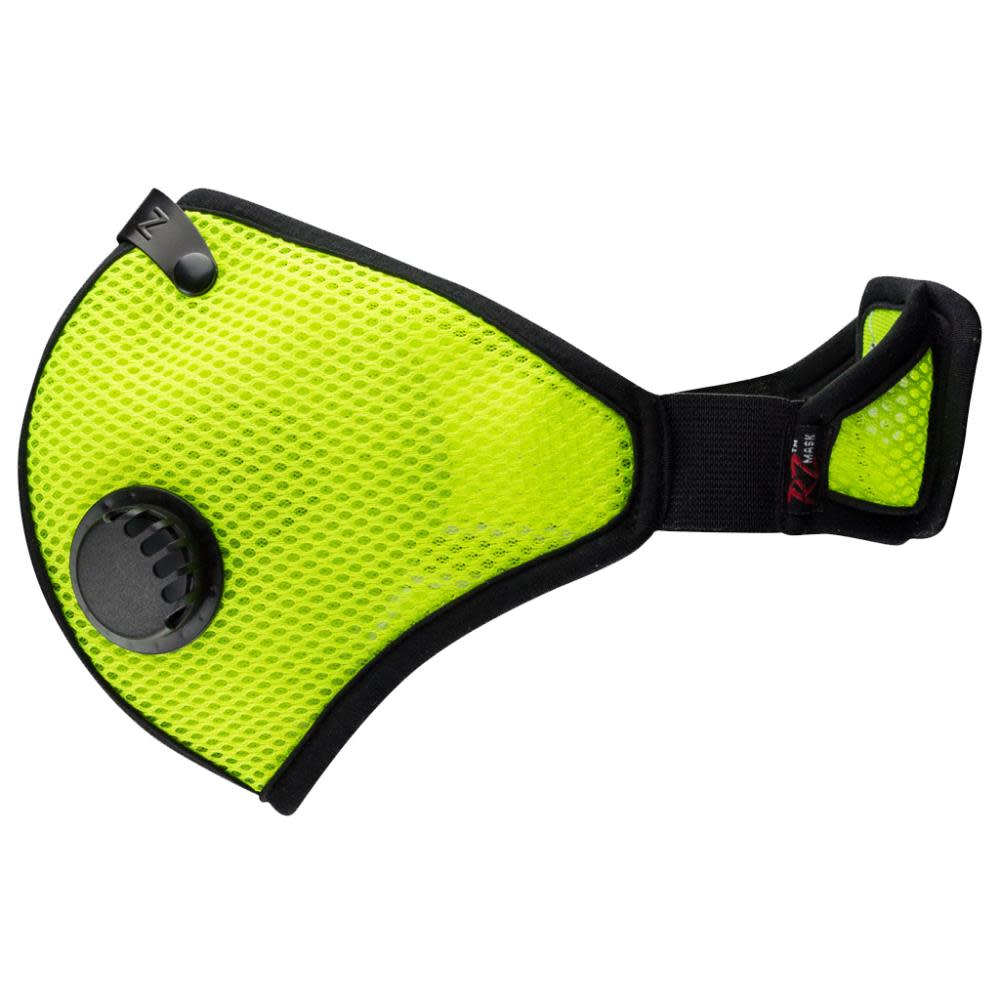 RZ Mask M2 Air Filtration Mask Reusable Nylon Safety Green Medium - Flockneti